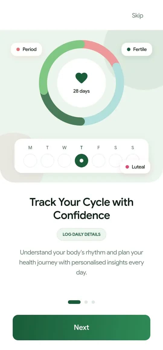 Ohemaa Fertile Home app on iPhone