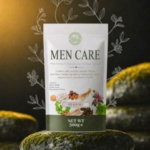 Men Care male fertility herbal supplement package